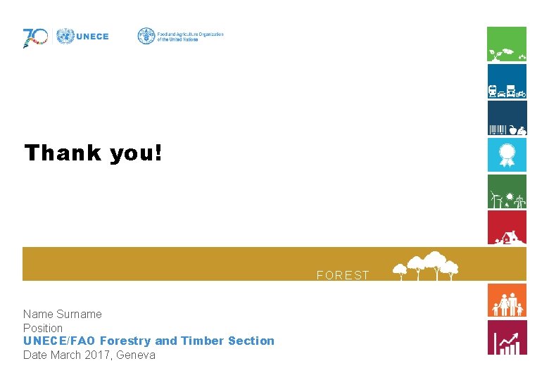 Thank you! FOREST S Name Surname Position UNECE/FAO Forestry and Timber Section Date March