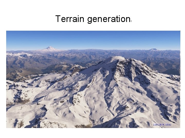 Terrain generation l 