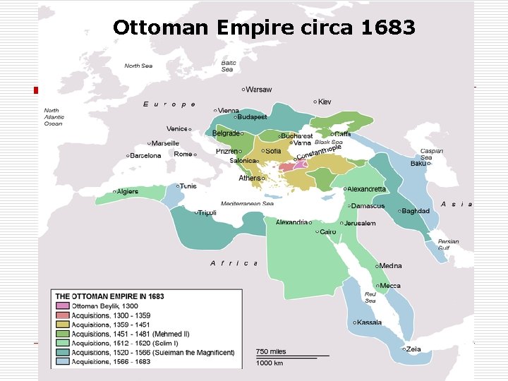 Ottoman Empire circa 1683 