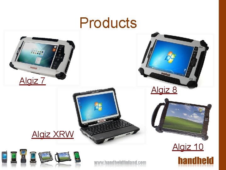 Products Algiz 7 Algiz 8 Algiz XRW Algiz 10 