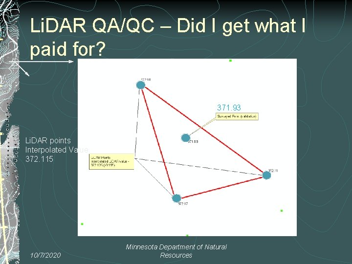 Li. DAR QA/QC – Did I get what I paid for? 371. 93 Li.