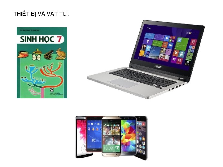 THIẾT BỊ VÀ VẬT TƯ: 