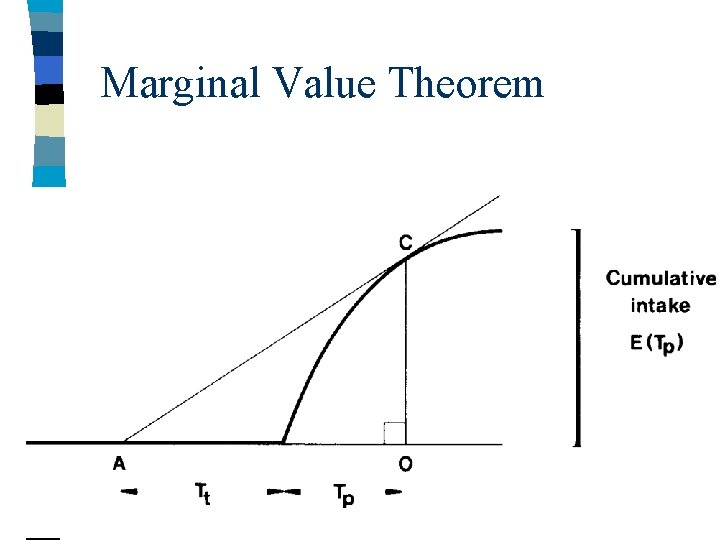 Marginal Value Theorem 