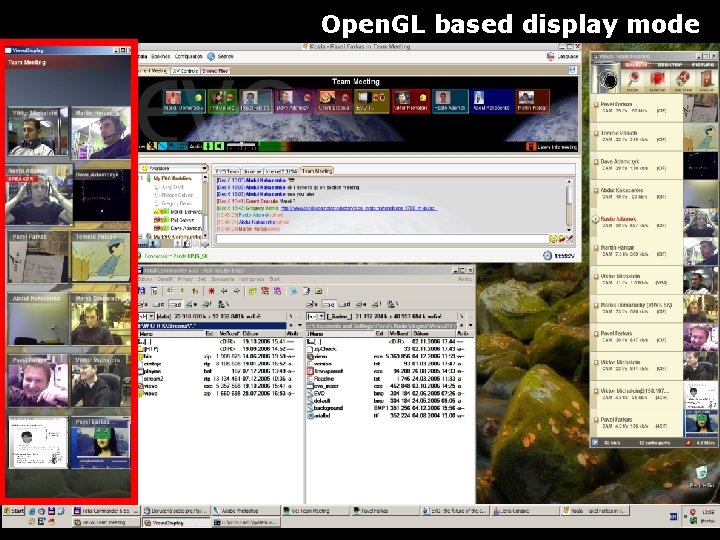 Open. GL based display mode 