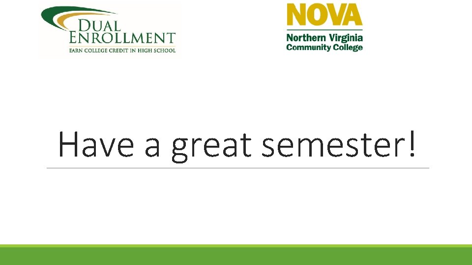 Have a great semester! 