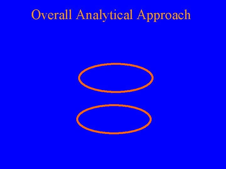 Overall Analytical Approach 