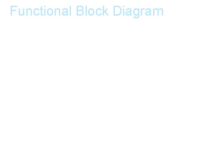 Functional Block Diagram Functional Block Diagram