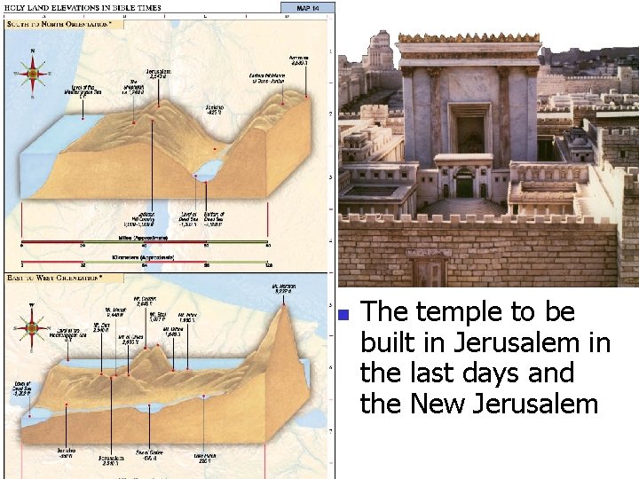 n The temple to be built in Jerusalem in the last days and the