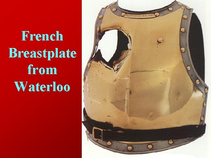 French Breastplate from Waterloo 