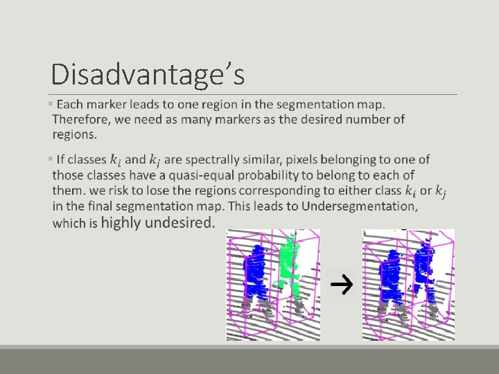 Disadvantage’s 