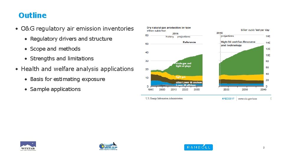 Outline • O&G regulatory air emission inventories • Regulatory drivers and structure • Scope