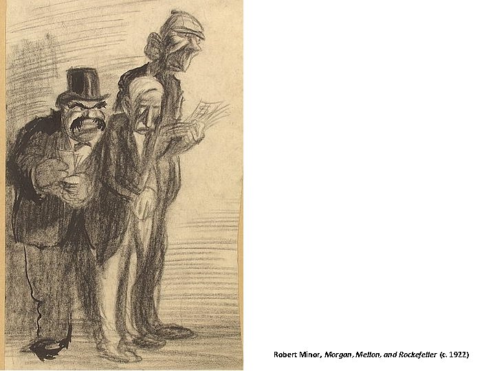 Robert Minor, Morgan, Mellon, and Rockefeller (c. 1922) 