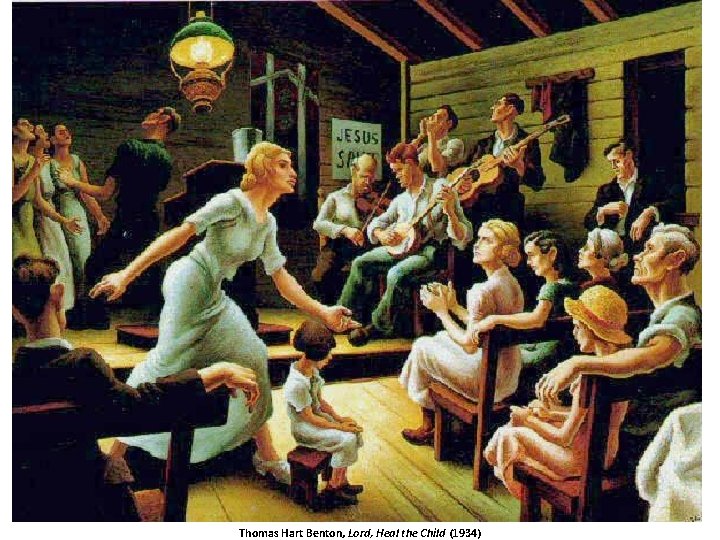 Thomas Hart Benton, Lord, Heal the Child (1934) 