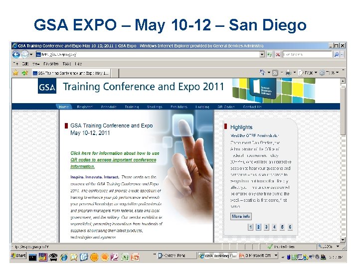 GSA EXPO – May 10 -12 – San Diego 11 