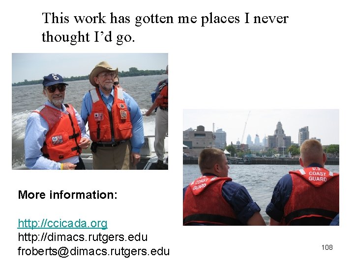 This work has gotten me places I never thought I’d go. More information: http: This work has gotten me places I never thought I’d go. More information: http: