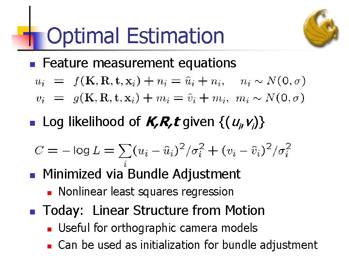 Visual Simulation Cap 6938 Dr Hassan Foroosh Dept