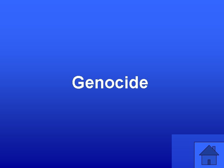 Genocide 