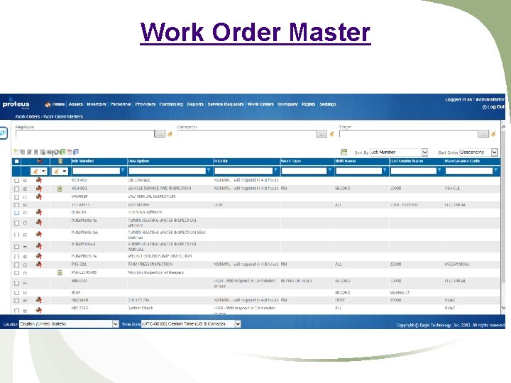 Work Order Master 