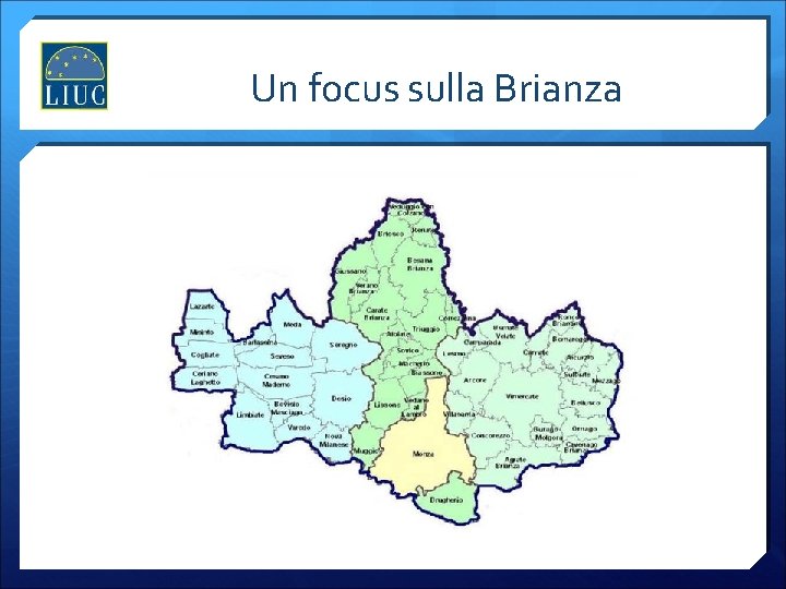 Un focus sulla Brianza 