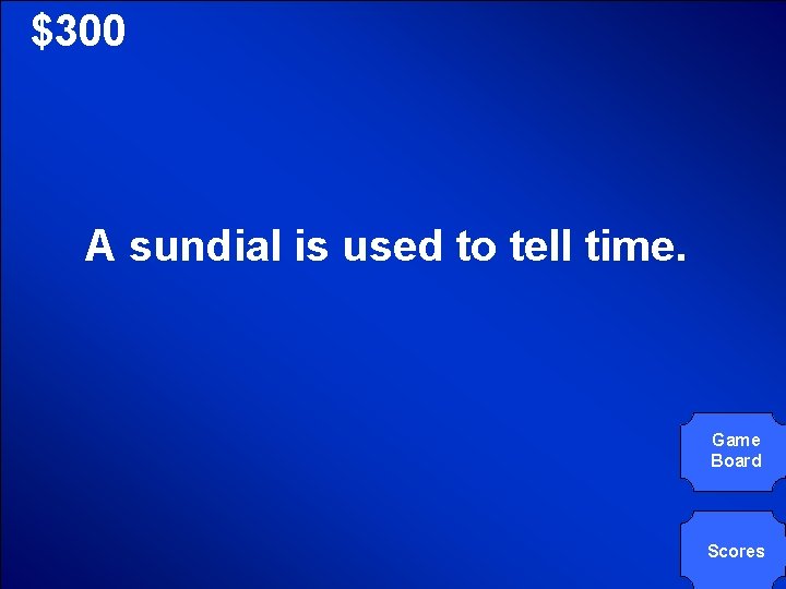 © Mark E. Damon - All Rights Reserved $300 A sundial is used to