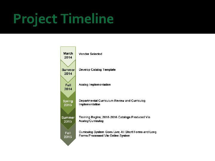 Project Timeline 