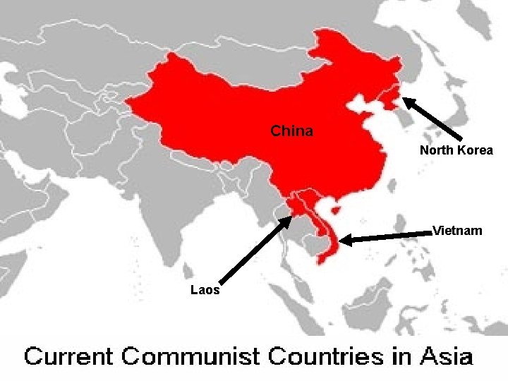 China North Korea Vietnam Laos 