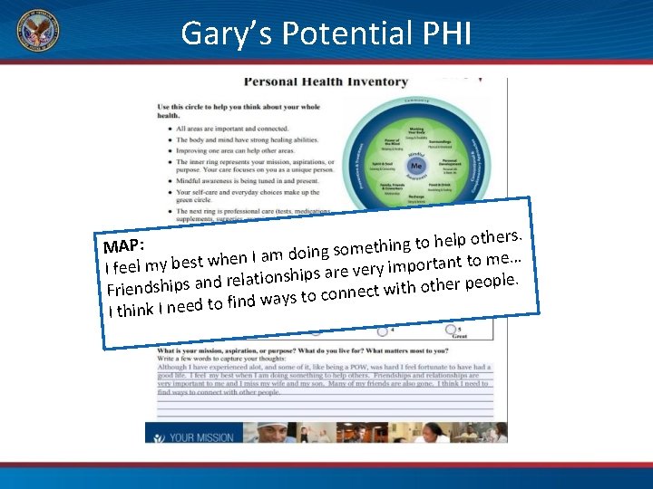 Gary’s Potential PHI others. lp e h o t g in h t MAP: