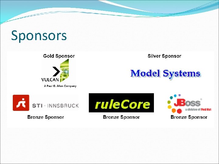 Sponsors 