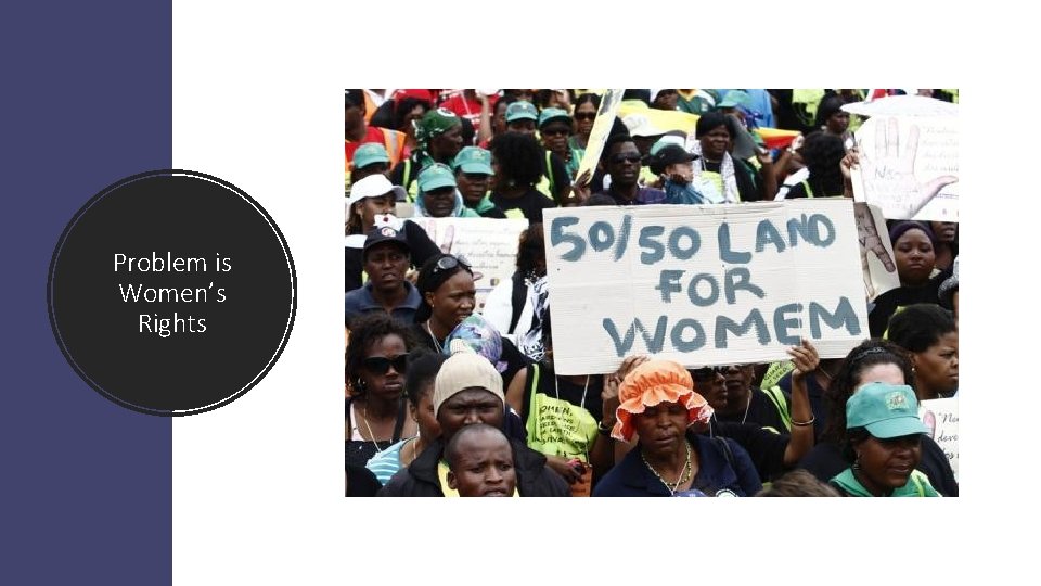 Problem is Women’s Rights Problem is Women’s Rights