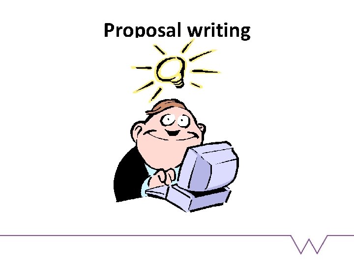 Proposal writing 