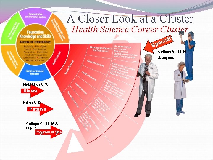 A Closer Look at a Cluster Health Science Career Cluster lty ia c e