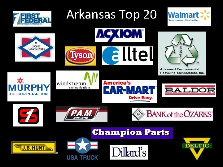 Arkansas Top 20 Arkansas Top 20