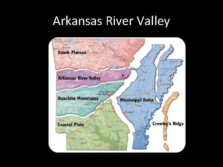 Arkansas River Valley Arkansas River Valley