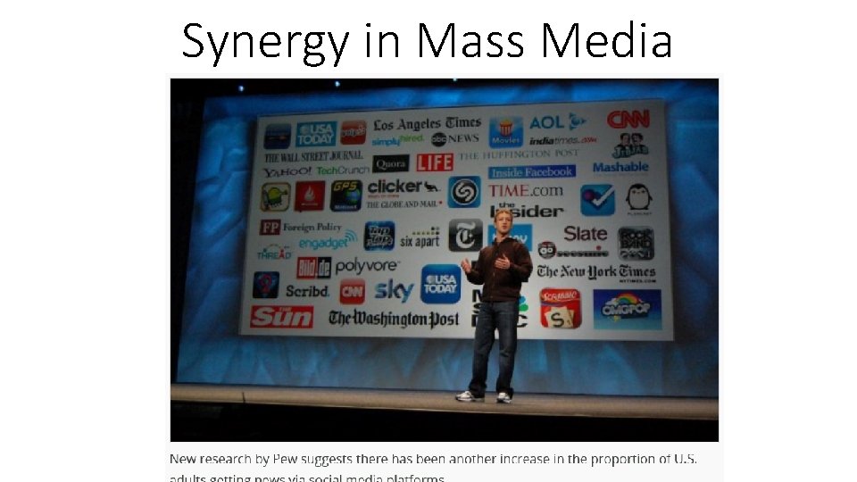 Synergy in Mass Media 