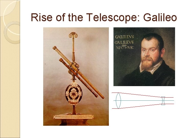 Rise of the Telescope: Galileo 