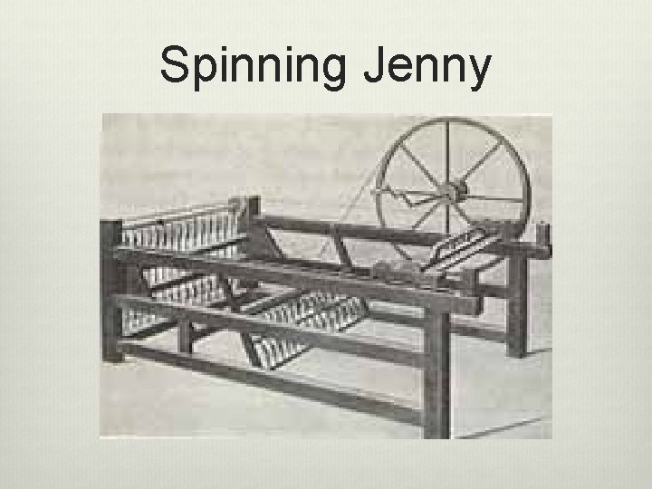 Spinning Jenny 