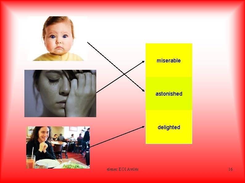 miserable astonished delighted elenec EOI Avilés 16 