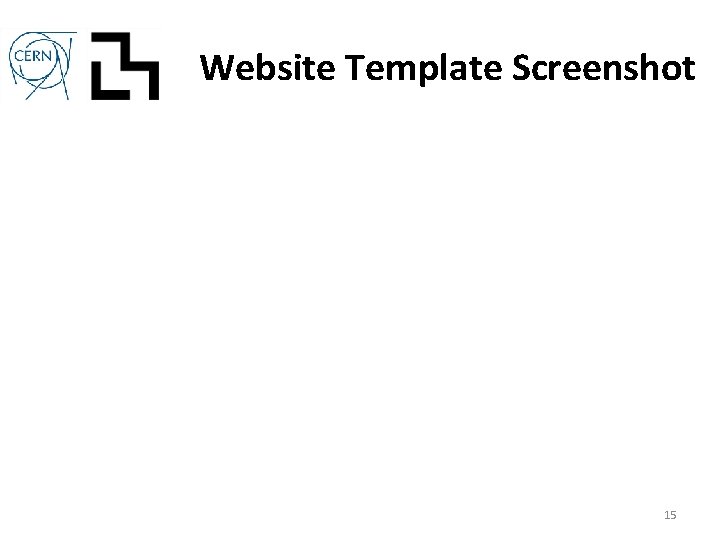 Website Template Screenshot 15 