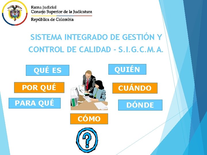 SISTEMA INTEGRADO DE GESTIÓN Y CONTROL DE CALIDAD - S. I. G. C. M.