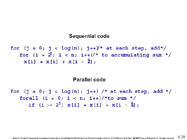 Slides for Parallel Programming Techniques & Applications Using Networked Workstations & Parallel Computers 2