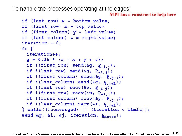 Slides for Parallel Programming Techniques & Applications Using Networked Workstations & Parallel Computers 2