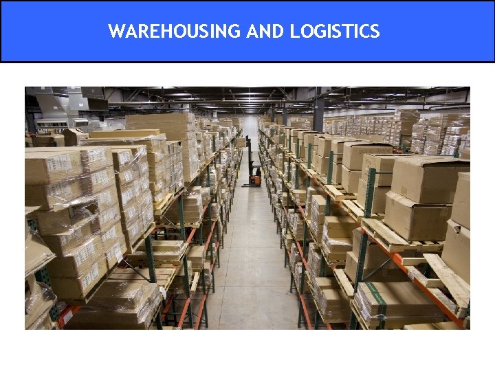 WAREHOUSING AND LOGISTICS 