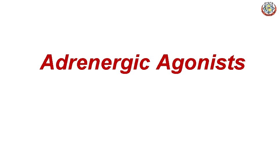 Adrenergic Agonists 