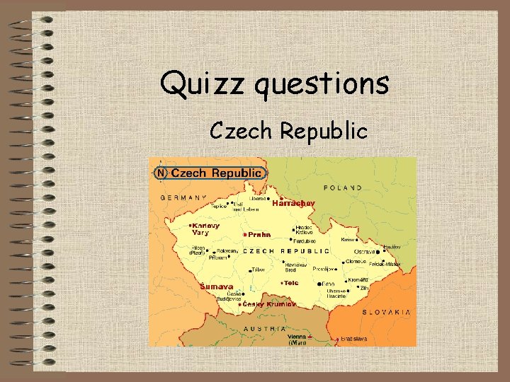 Quizz questions Czech Republic 