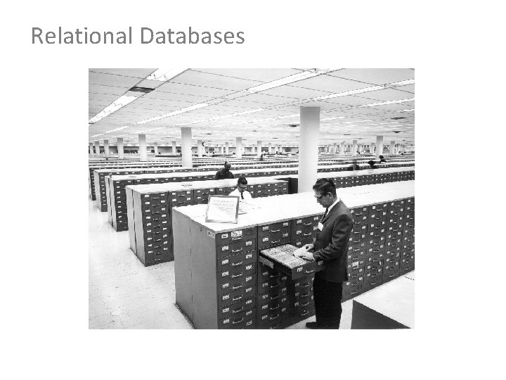 Relational Databases 