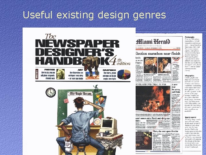 Useful existing design genres 