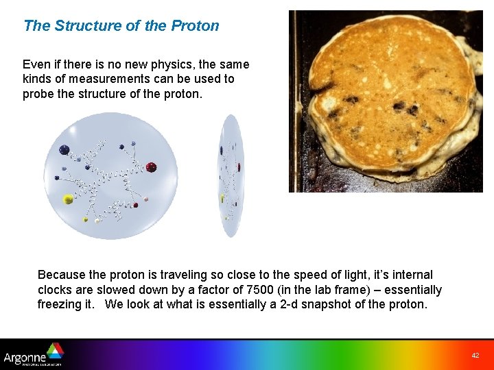 The Structure of the Proton Even if there is no new physics, the same