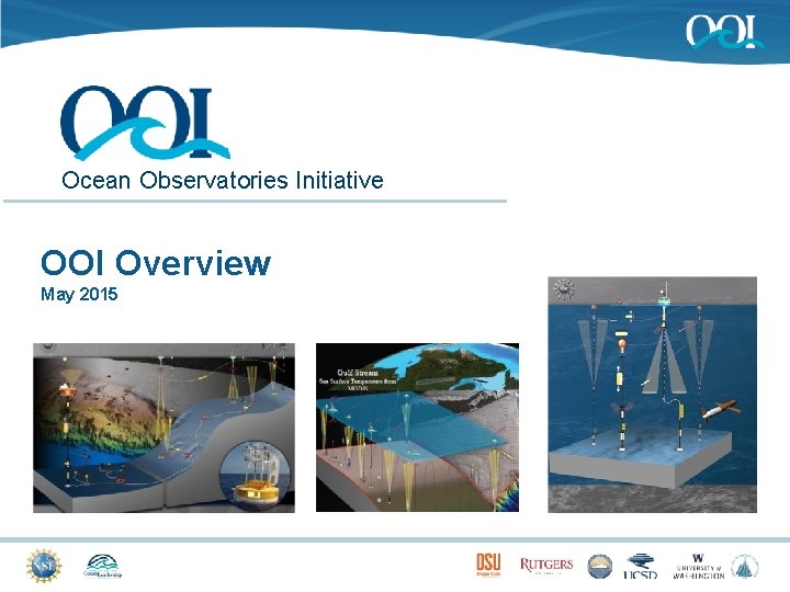 Ocean Observatories Initiative OOI Overview May 2015 