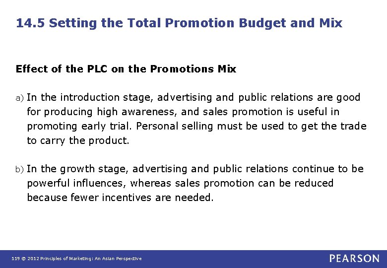 14. 5 Setting the Total Promotion Budget and Mix Effect of the PLC on 14. 5 Setting the Total Promotion Budget and Mix Effect of the PLC on