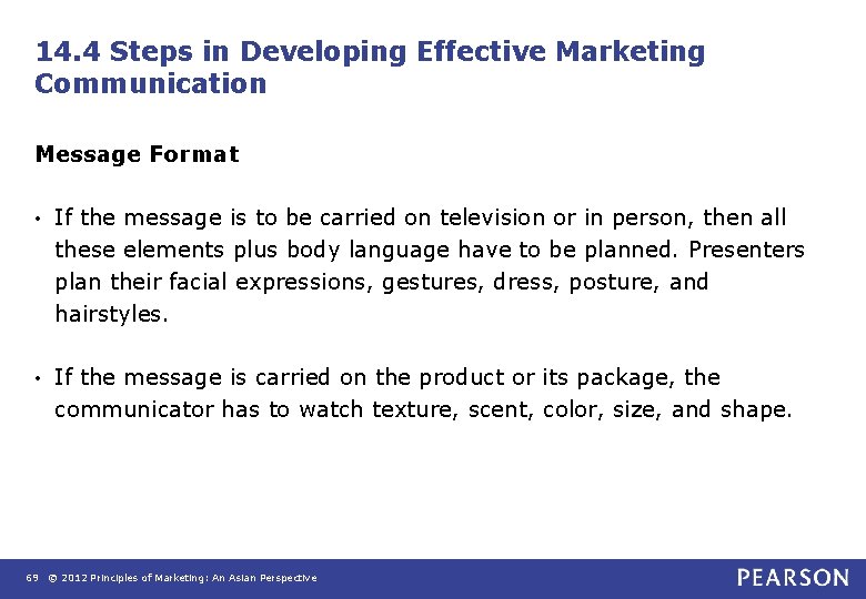 14. 4 Steps in Developing Effective Marketing Communication Message Format • If the message 14. 4 Steps in Developing Effective Marketing Communication Message Format • If the message